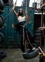 JW アンダーソン 2022年春夏ウィメンズコレクション - 軽やかなコントラスト｜写真20