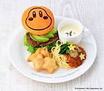 東京＆博多「カービィカフェ」新作メニュー、ワドルディのヘルシーバーガーやワドルドゥ“見つめる”サラダ｜写真2