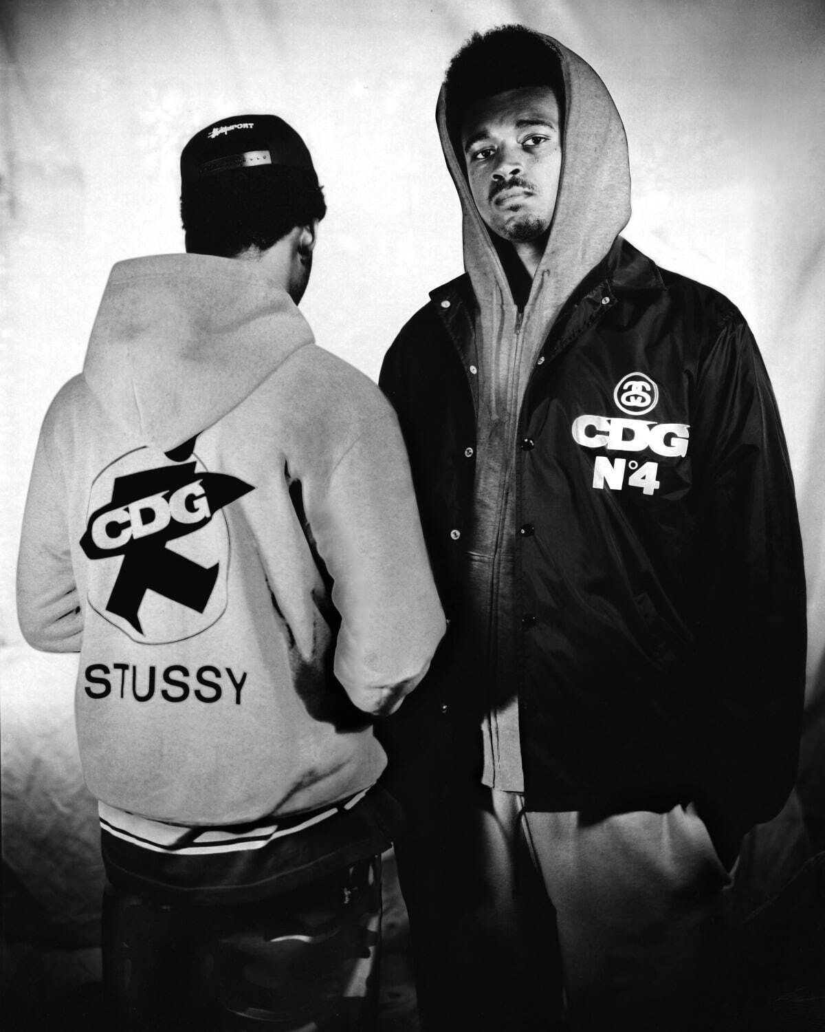 Comme des garçons × stussy コラボスウェット