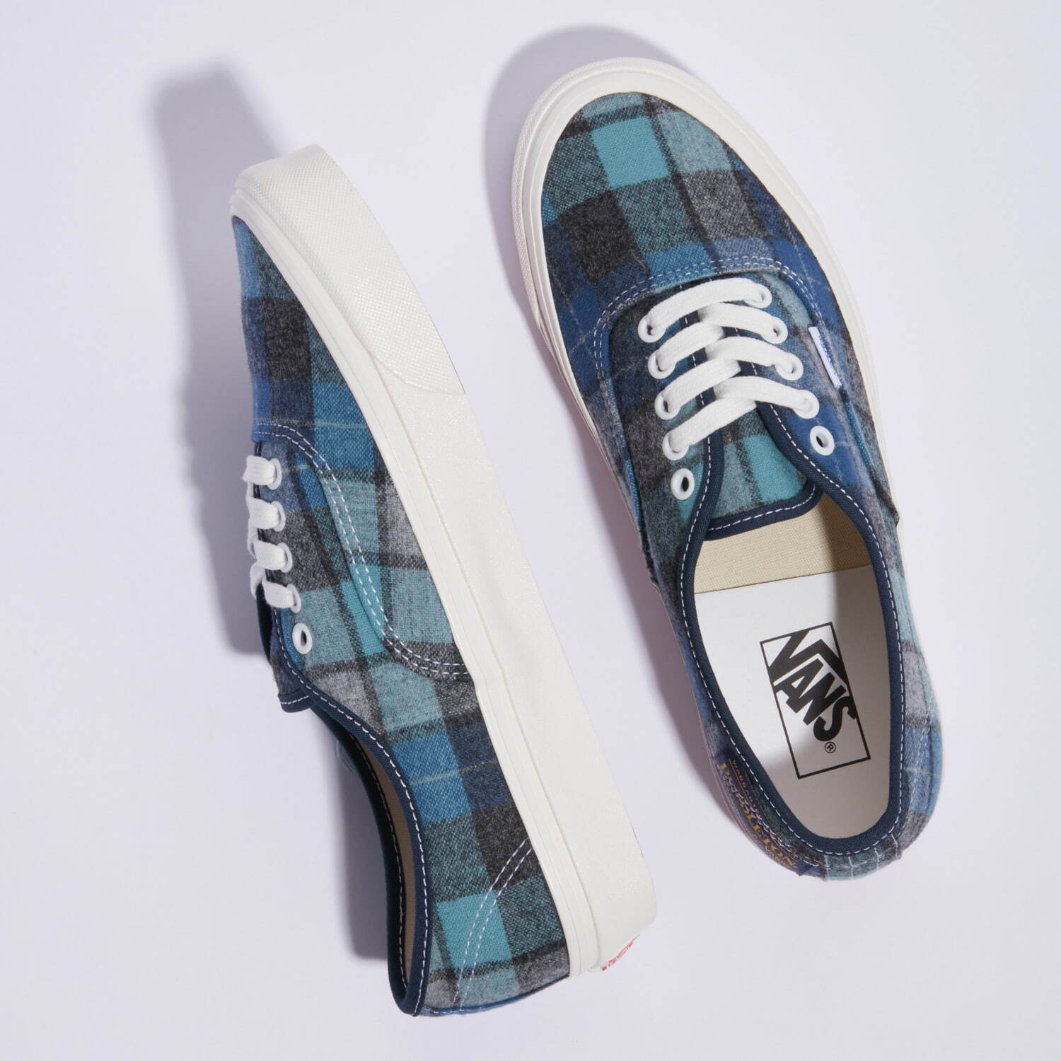 VANS×ペンドルトンのチェック柄スニーカー「オーセンティック 