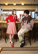 ミルク 2021年冬コレクション - スイーツやアートが彩りを添える、クラシカルプリント｜写真1