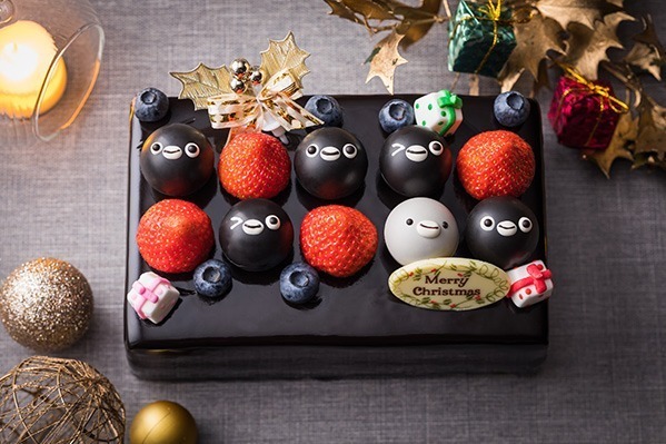 ホテルメトロポリタン「Suicaのペンギン」クリスマスケーキ、ショコラ＆マロンクリームをサンド｜写真3