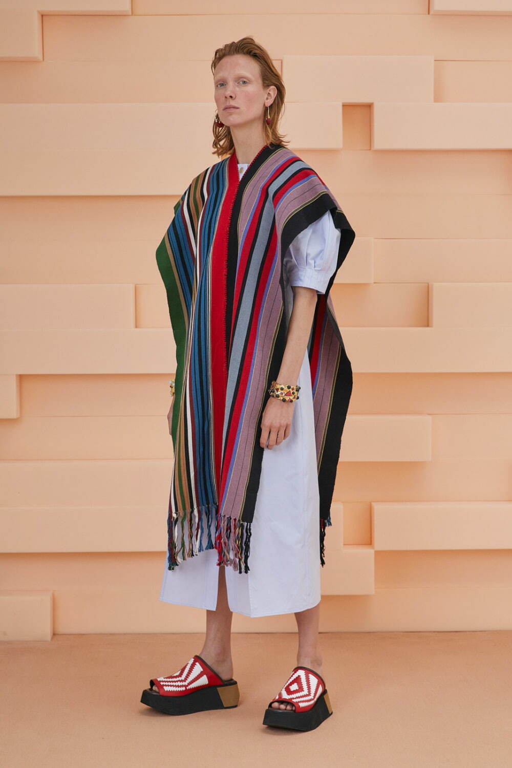 コルヴィル 2022年春夏｜ ポンチョ