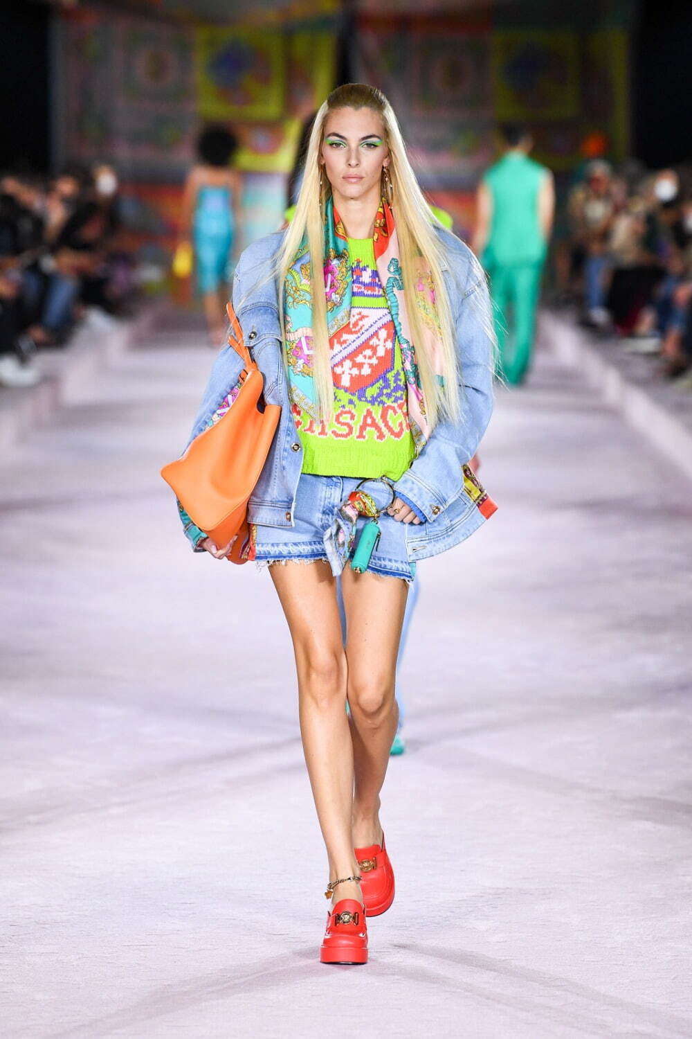 ヴェルサーチェ(VERSACE) 2022年春夏ウィメンズ&メンズコレクション  - 写真42