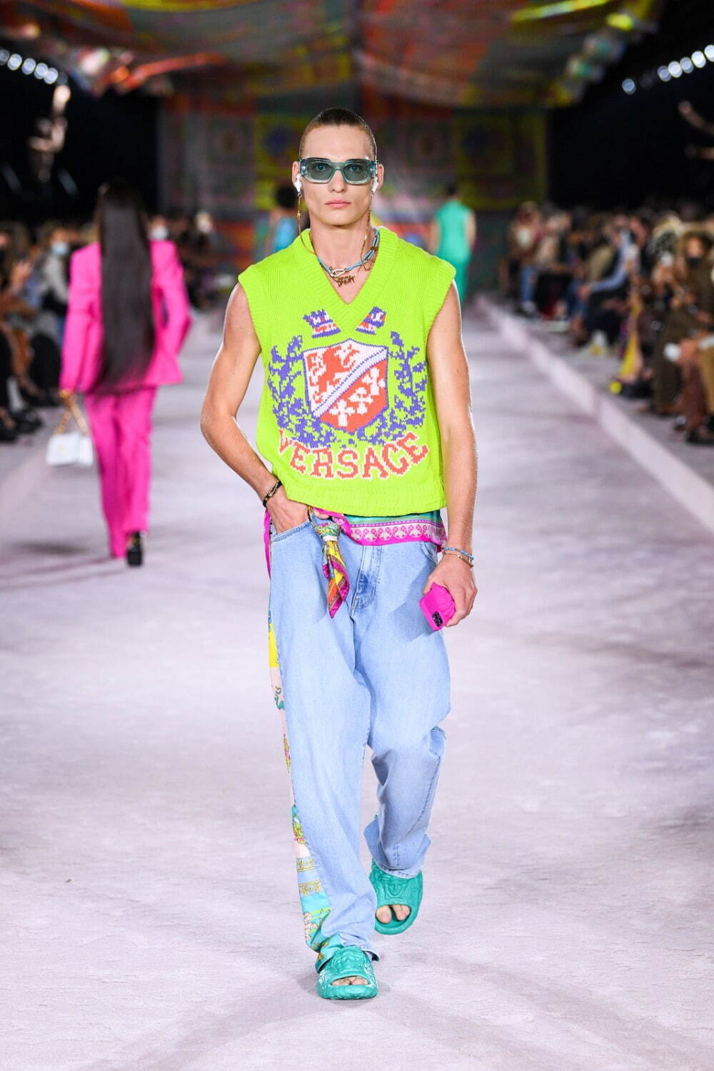 ヴェルサーチェ(VERSACE) 2022年春夏ウィメンズ&メンズコレクション  - 写真43