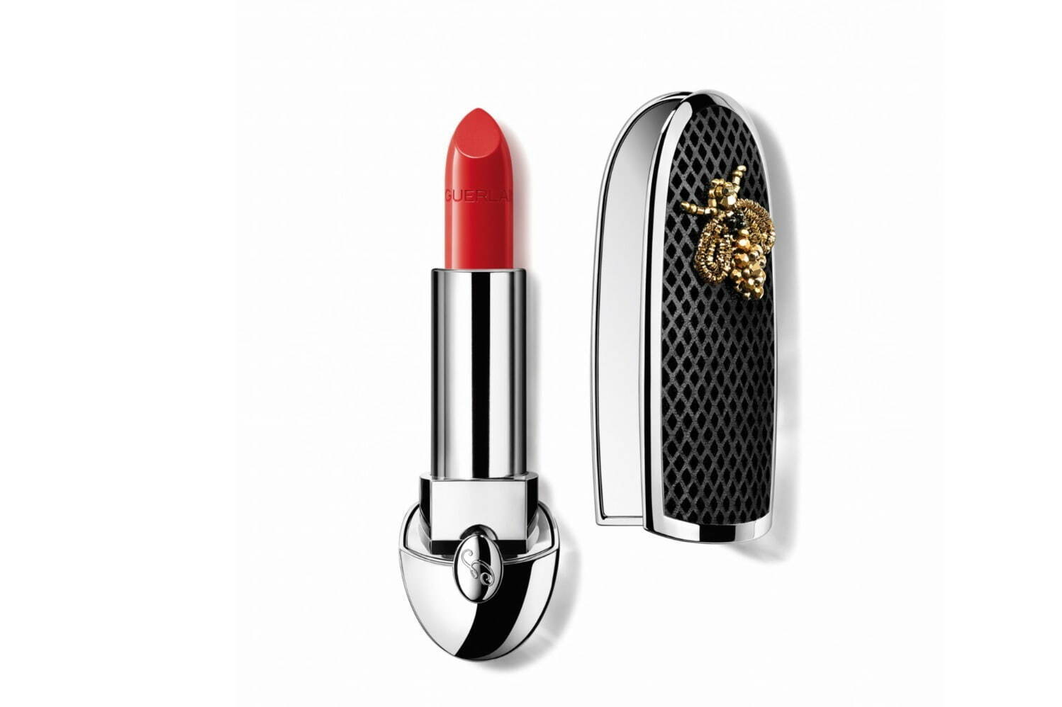 クリスマス｜ゲラン21年クリスマスコスメ、ゴールドに輝く「メテオリット ビーユ」＆マーブル模様のレッドリップ