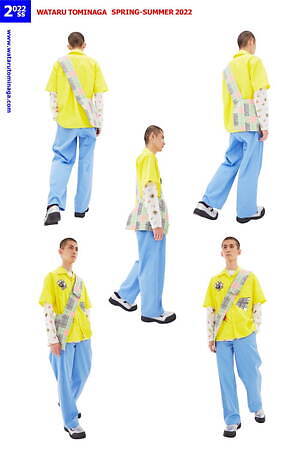 ワタル トミナガ(WATARU TOMINAGA) 2022年春夏ウィメンズ&メンズコレクション  - 写真5