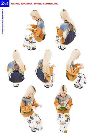 ワタル トミナガ(WATARU TOMINAGA) 2022年春夏ウィメンズ&メンズコレクション  - 写真7