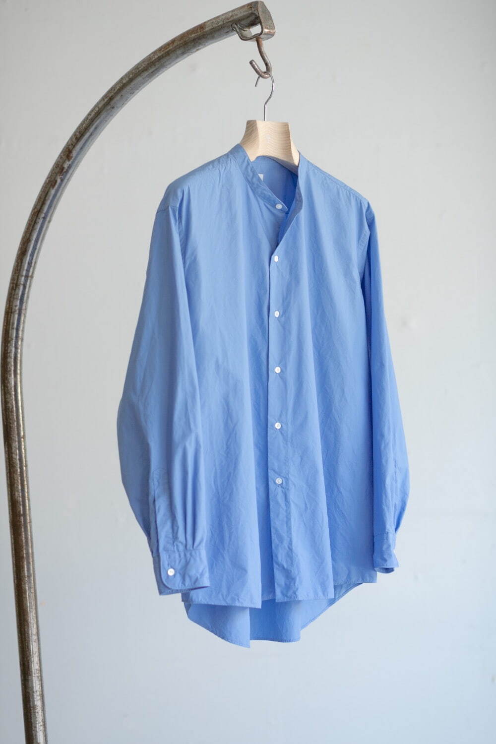 12 SIZE BALANCE Band collar Shirt 18,700円