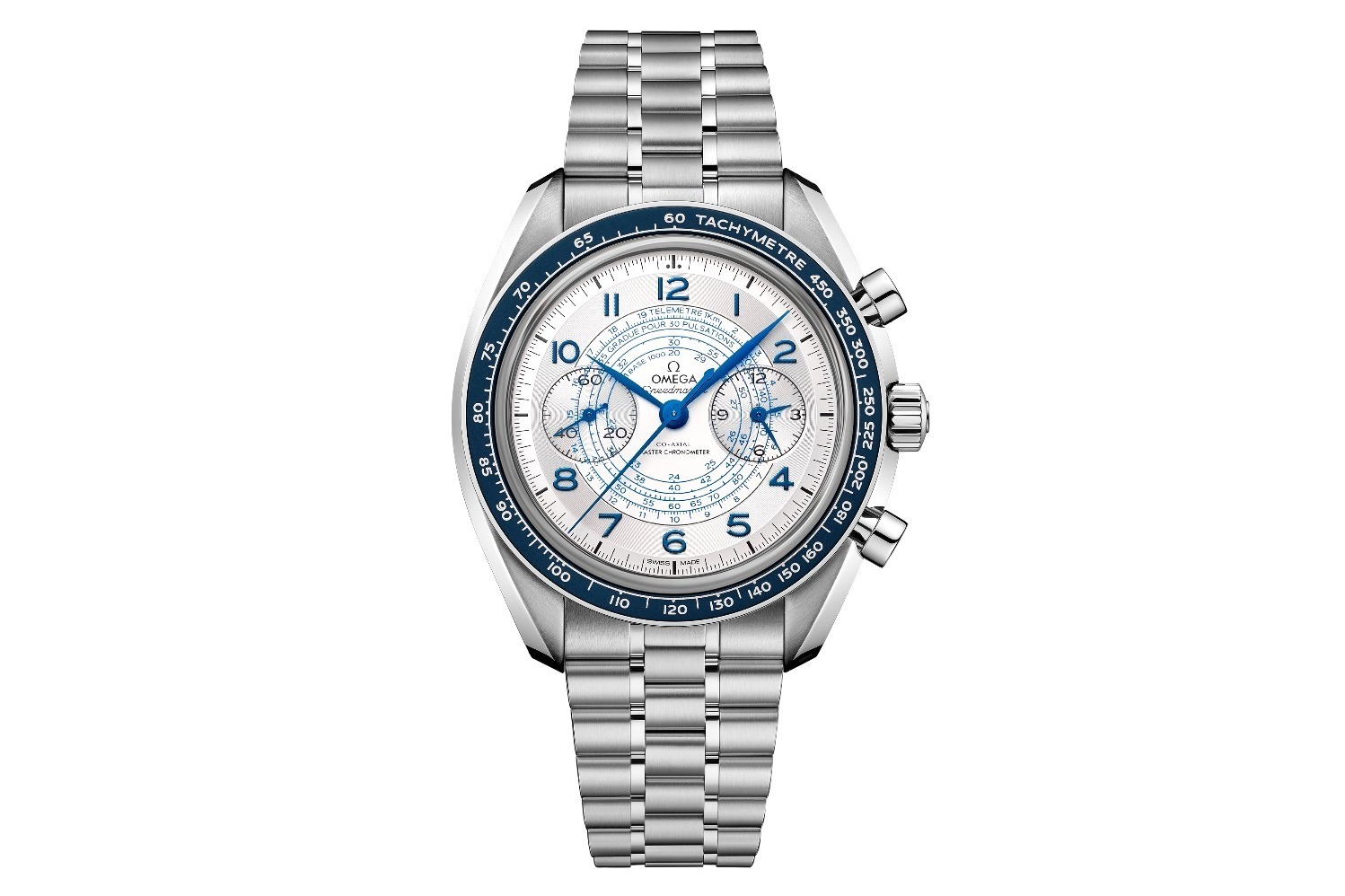 オメガ「スピードマスター」の新作クロノスコープ、過去モデルから着想したダイヤル＆3つのメーター搭載