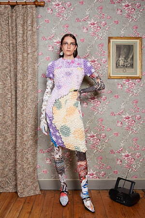 マリーン セル(MARINE SERRE) 2022年春夏ウィメンズ&メンズコレクション  - 写真3