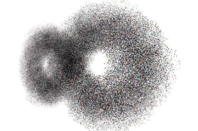 グッチ新宿でリバースプロジェクトによる展覧会 - GUCCIの印刷物を再生利用した巨大オブジェ