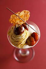 資生堂パーラー 銀座本店サロン・ド・カフェ、九州産和栗のモンブランパフェなど秋限定メニュー｜写真3