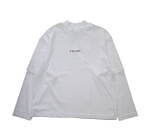 クルニ×ジエダのカットソー、ロングスリーブにTシャツを重ねたレイヤードデザイン｜写真2