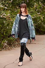 ディースクエアード 2022年春夏ウィメンズコレクション - フェミニンとロックの融合｜写真30