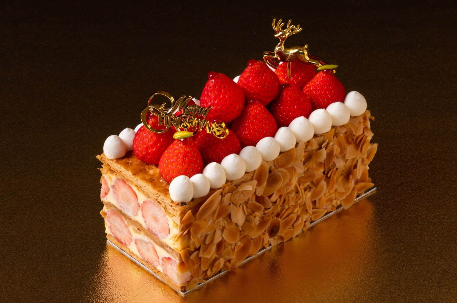 横浜ベイシェラトンのクリスマスケーキ2021、"極上"苺ショートや「幻の栗」づくしのモンブラン｜写真7