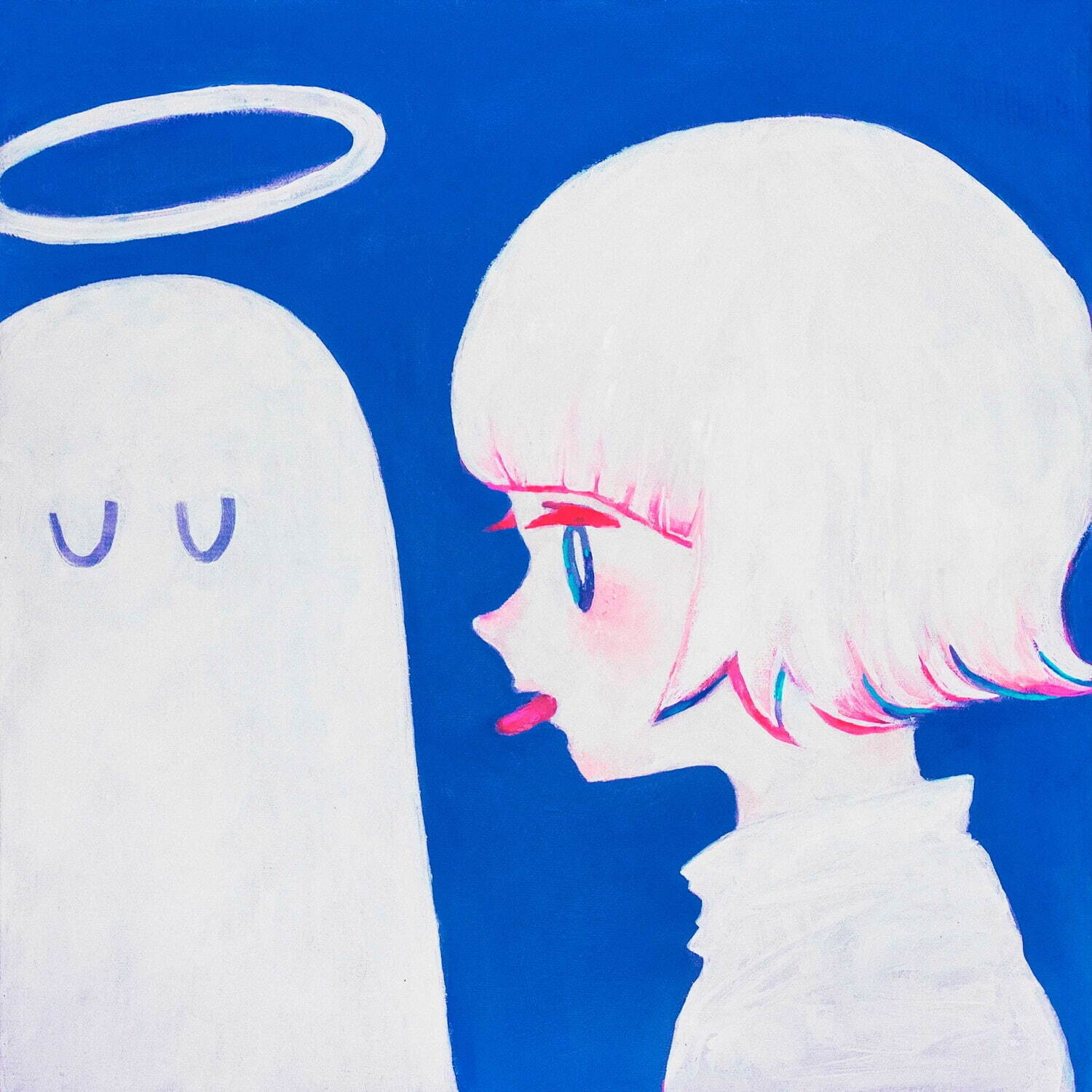 Daoko＆TAAR 新曲「groggy ghost」アートワーク