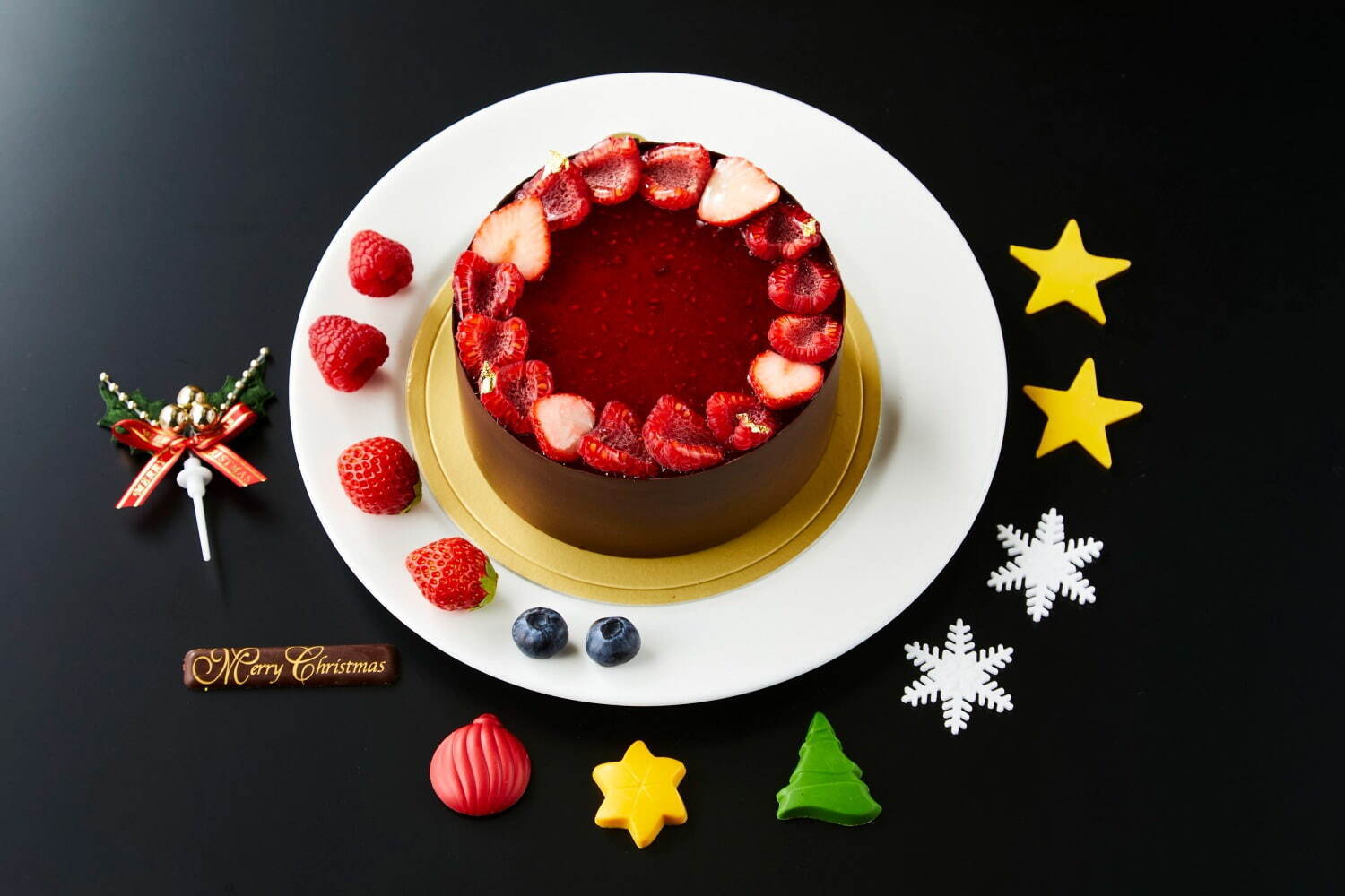 ハイアット リージェンシー 東京のクリスマスケーキ2021、飾り付けを楽しむ"ツリー"のケーキ｜写真5