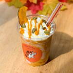 いちごスイーツ専門店「いちびこ」ハロウィン限定“苺×かぼちゃ”スムージー、とろける濃厚プリンも｜写真2