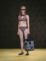 アンダーカバー 2022年春夏ウィメンズコレクション - 滲む色彩、感情を物語る水彩画｜写真17