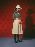 アンダーカバー 2022年春夏ウィメンズコレクション - 滲む色彩、感情を物語る水彩画｜写真30