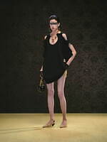 アンダーカバー 2022年春夏ウィメンズコレクション - 滲む色彩、感情を物語る水彩画｜写真36