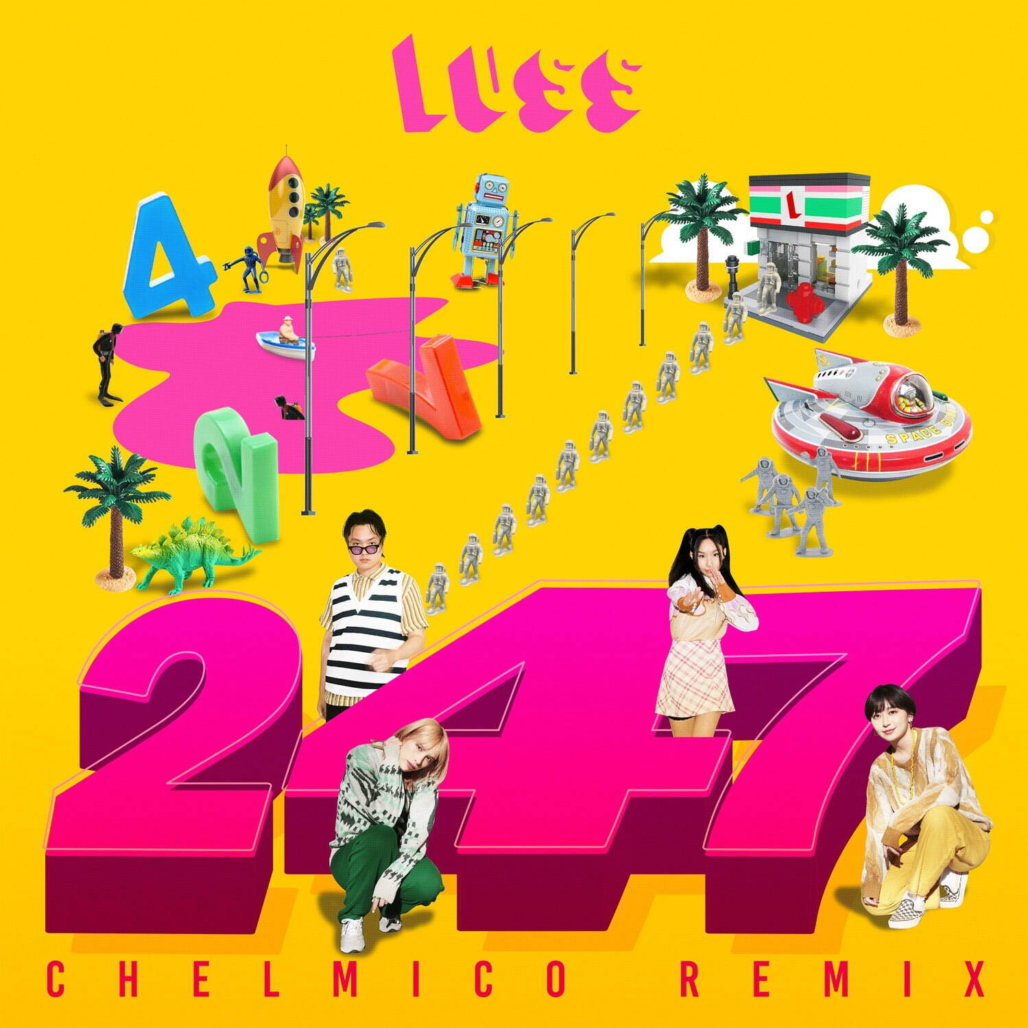 chelmicoの新曲「247」タイのアーティストLUSSの人気曲を日本語