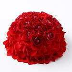 ピエール・エルメ・パリのクリスマスケーキ、“浮雲の花”を飾ったチョコレートケーキ＆赤いバラのケーキ｜写真7