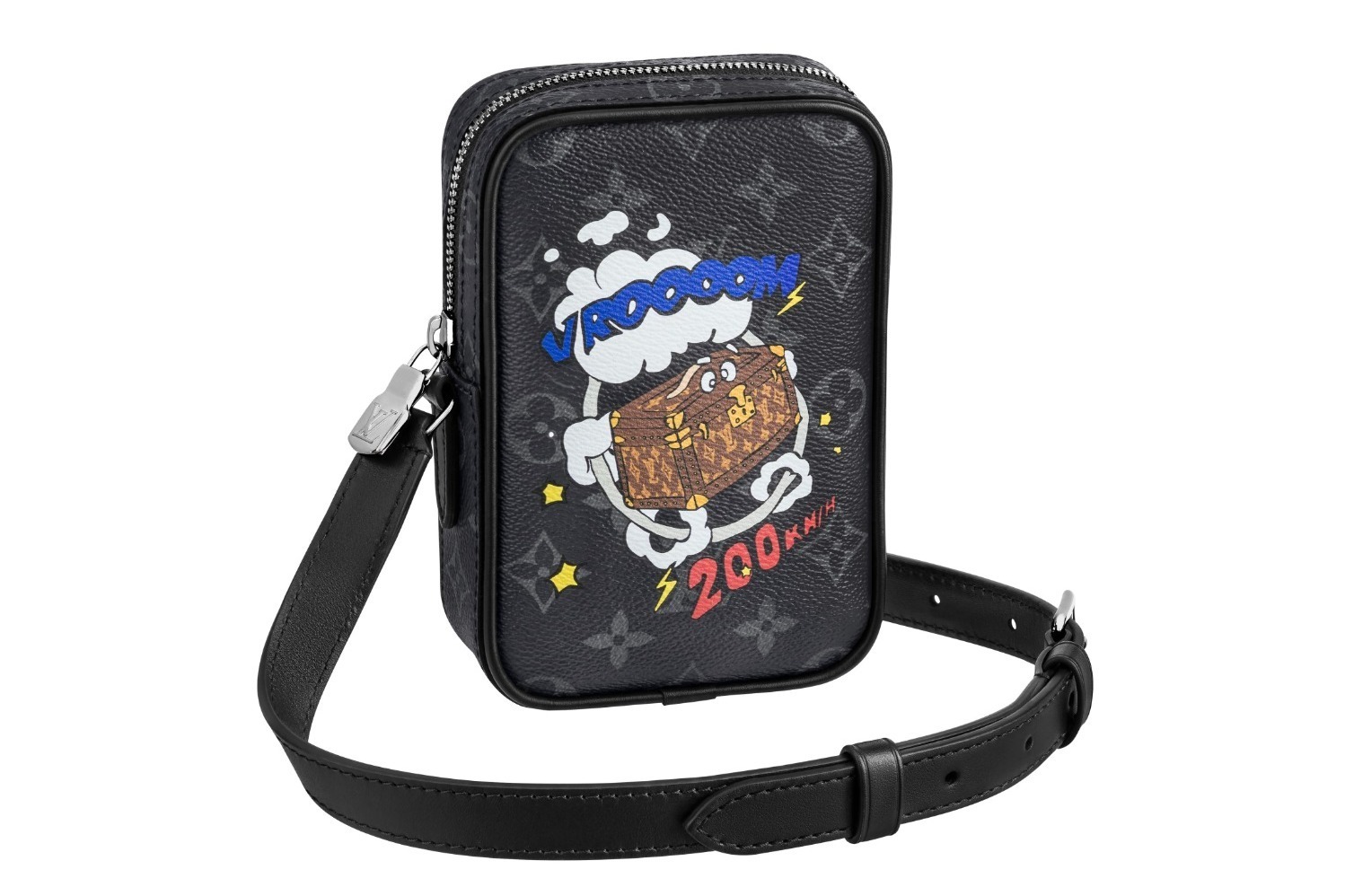 ルイ・ヴィトン新作メンズレザーグッズ、“宇宙に行くトランク”キャラクターのバッグや革財布など