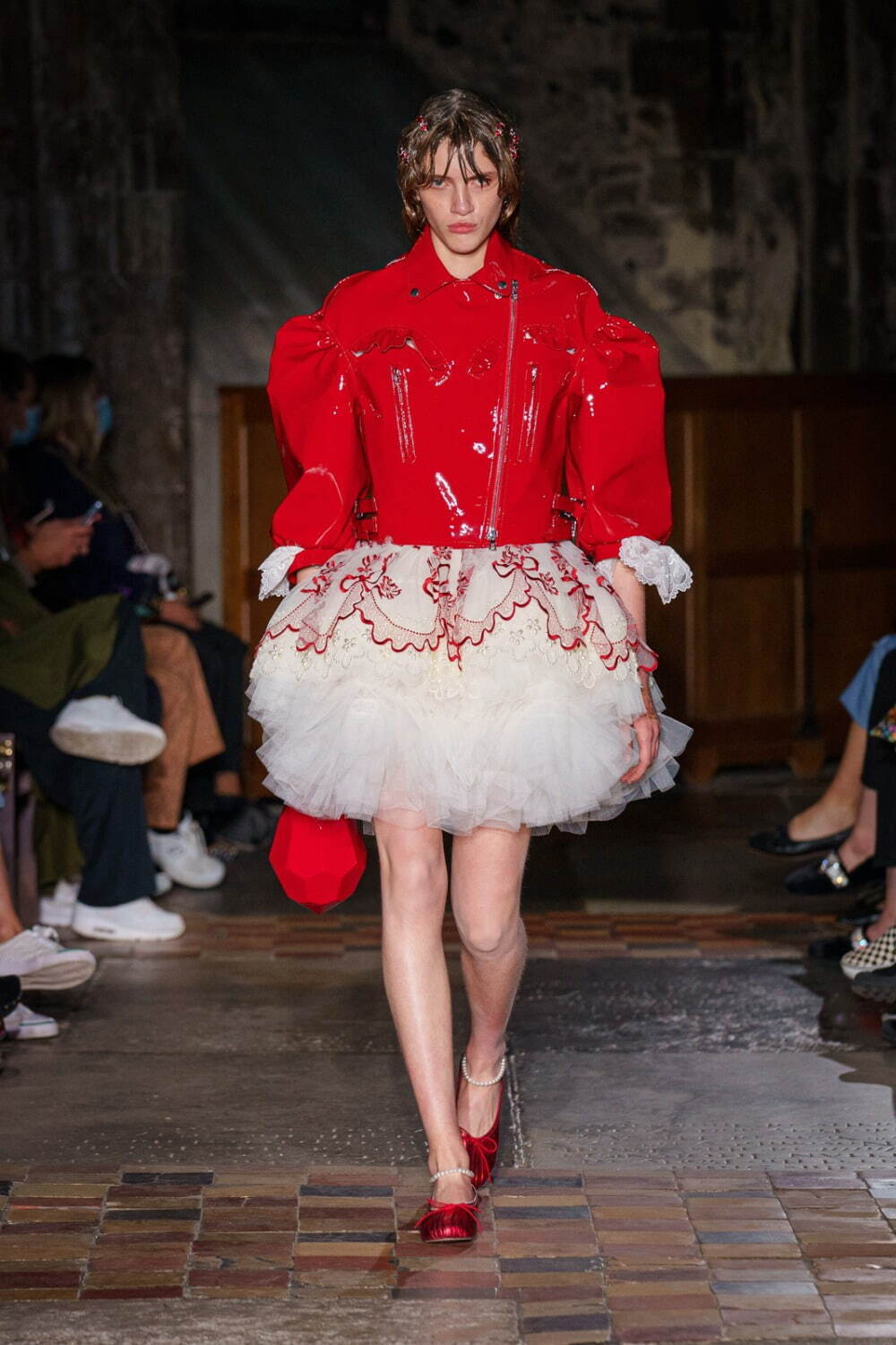 Simone Rocha シモーネ ロシャ　チュール　ブラウス多少の誤差はご理解下さい