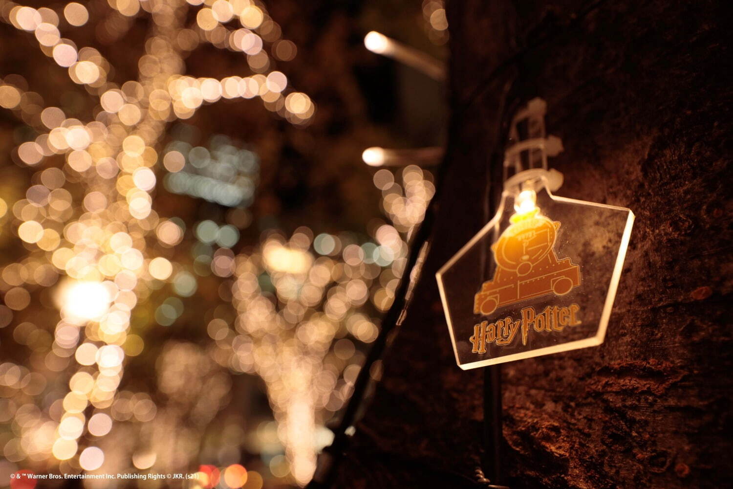 「ハリー・ポッター」クリスマスツリーが丸の内に、“映画の名シーン”を再現したライティングショー｜写真7