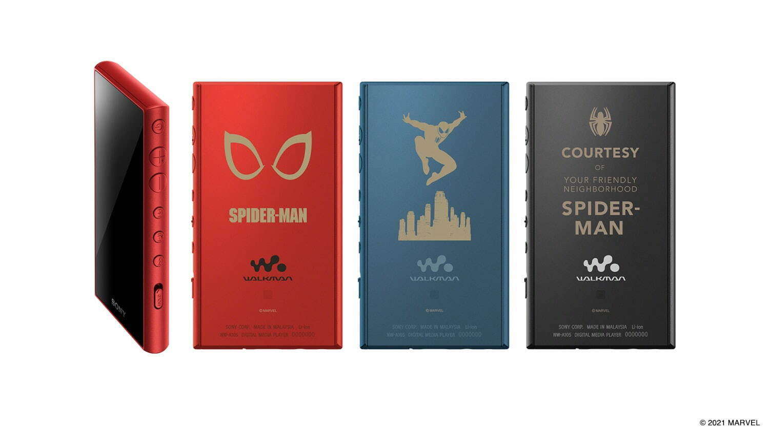 ソニーから「スパイダーマン」デザインの限定ヘッドホン＆ハイレゾ対応ウォークマン｜写真4