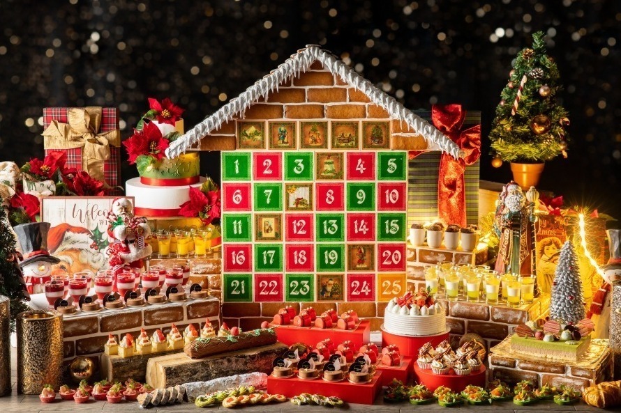 クリスマス｜コンラッド東京、ノスタルジックな雰囲気で贈るクリスマススイーツビュッフェ「ウィンター・ホリデー」