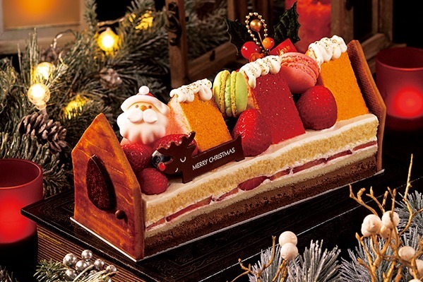 京王プラザホテル八王子のクリスマスケーキ2021、”サンタの家”モチーフやチョコレートの小箱｜写真1