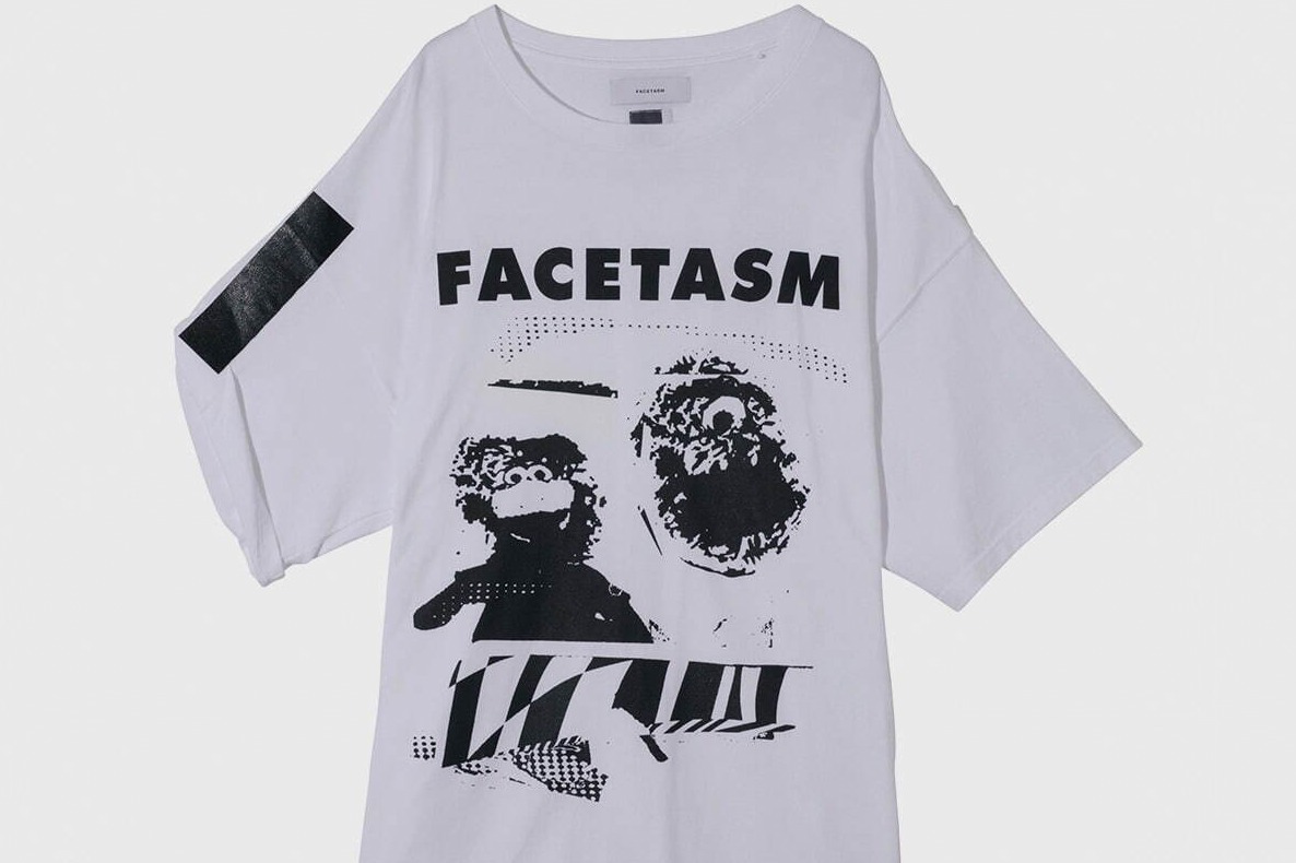 ファセッタズム“1点物”リメイクTシャツやフーディーが代官山で、オリジナルテープを配して