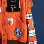 キグリーのユナイテッドアローズ＆サンズ別注スタジアムジャンパー、ダメージ加工×オレンジカラーで｜写真11