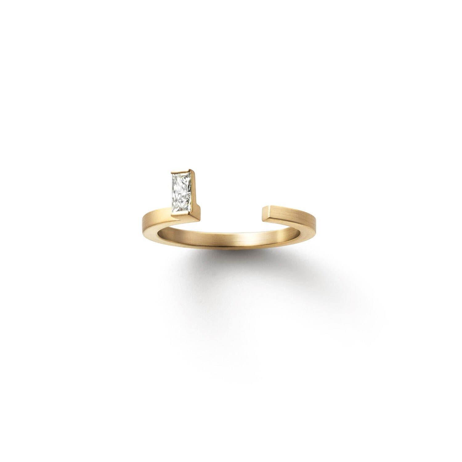 「One Stone Bond Ring 03」385,000円 素材:18K YG x Diamond