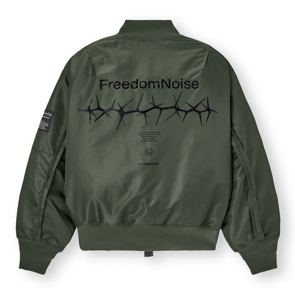 GU×アンダーカバーコラボ第2弾〈メンズ編〉グラフィックスウェットやMA-1、総柄ルームウェアも｜写真82