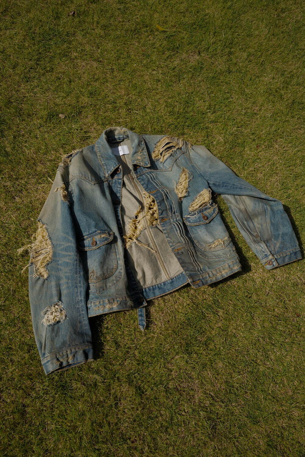 SUGARHILL CRUSHED DENIM JACKET ダメージ加工