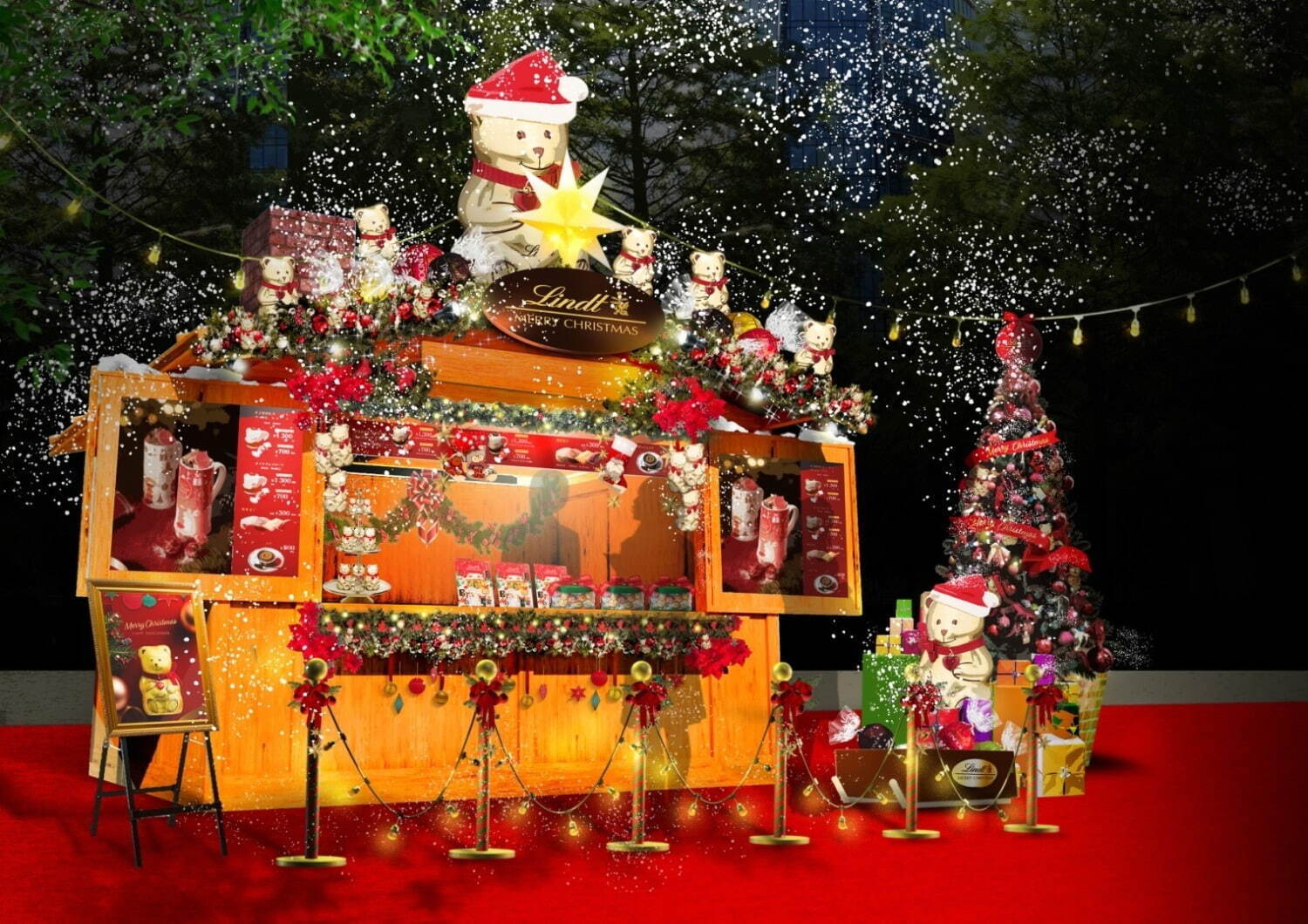 「東京クリスマスマーケット2021」日比谷公園で、本場ドイツを再現＆リンツのホットショコラも｜写真26