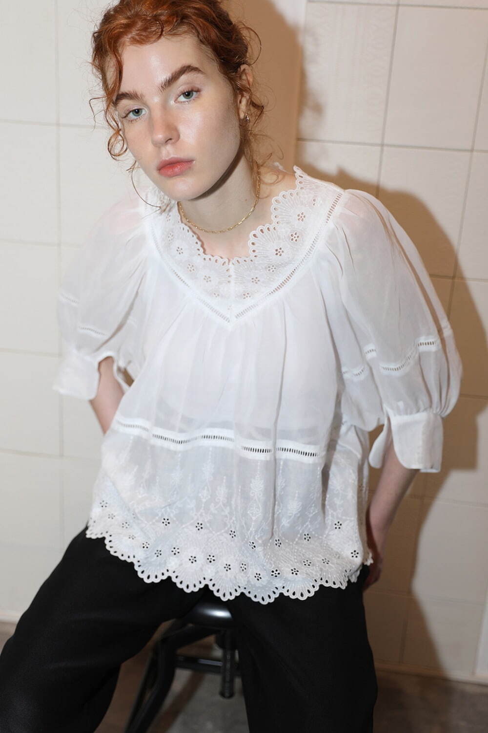 カミシマチナミ イエロー(KAMISHIMA CHINAMI YELLOW) 2022年春夏ウィメンズコレクション  - 写真1