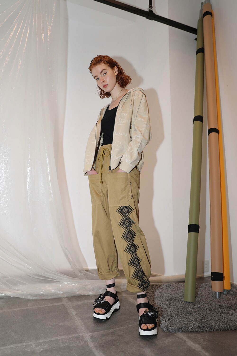 カミシマチナミ イエロー(KAMISHIMA CHINAMI YELLOW) 2022年春夏ウィメンズコレクション  - 写真14