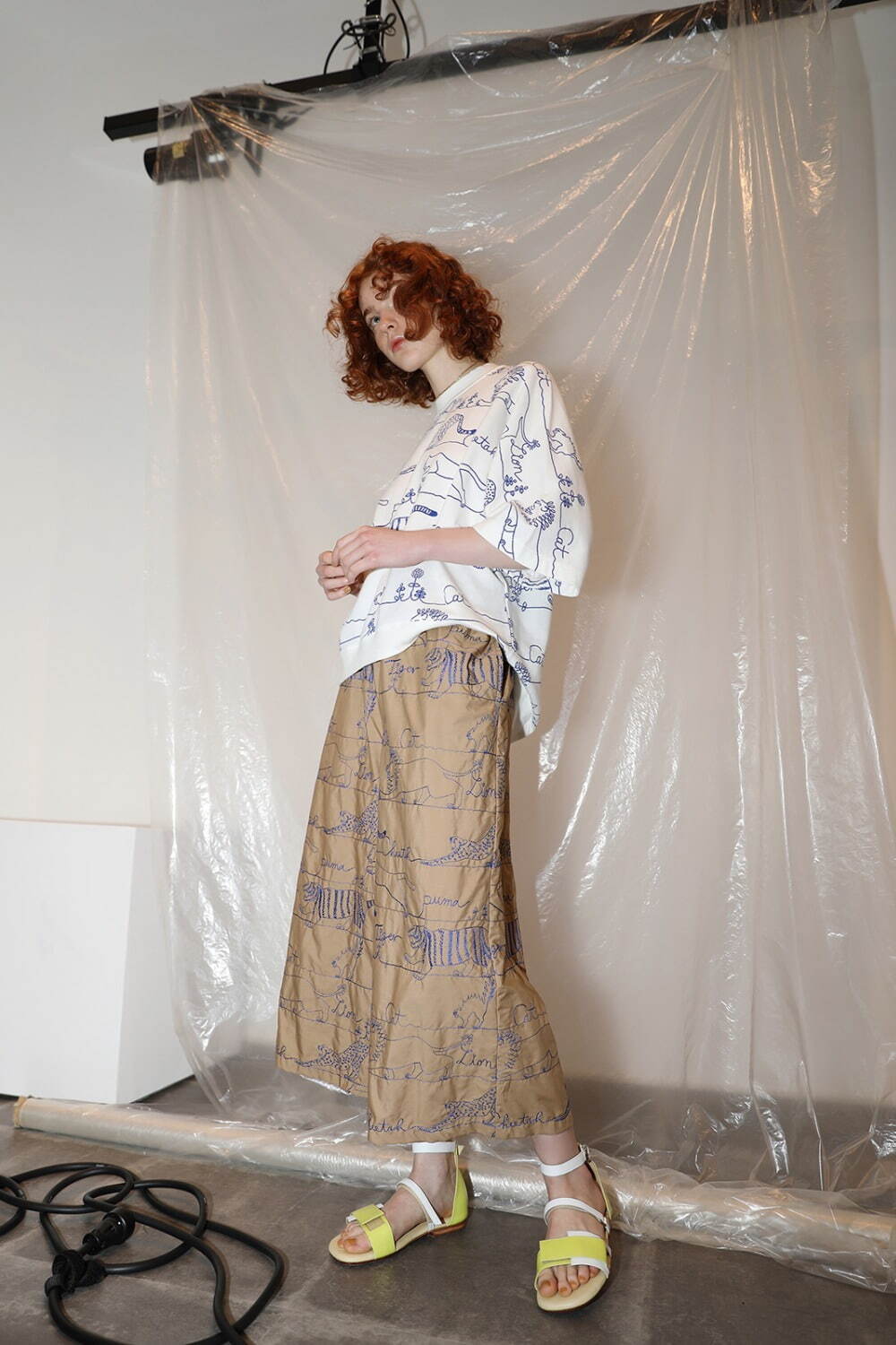 カミシマチナミ イエロー(KAMISHIMA CHINAMI YELLOW) 2022年春夏ウィメンズコレクション  - 写真23