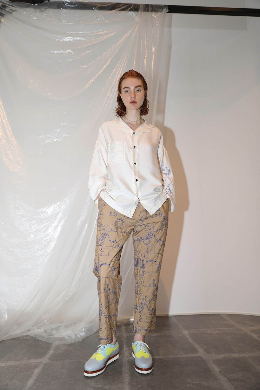 カミシマチナミ イエロー(KAMISHIMA CHINAMI YELLOW) 2022年春夏ウィメンズコレクション  - 写真25