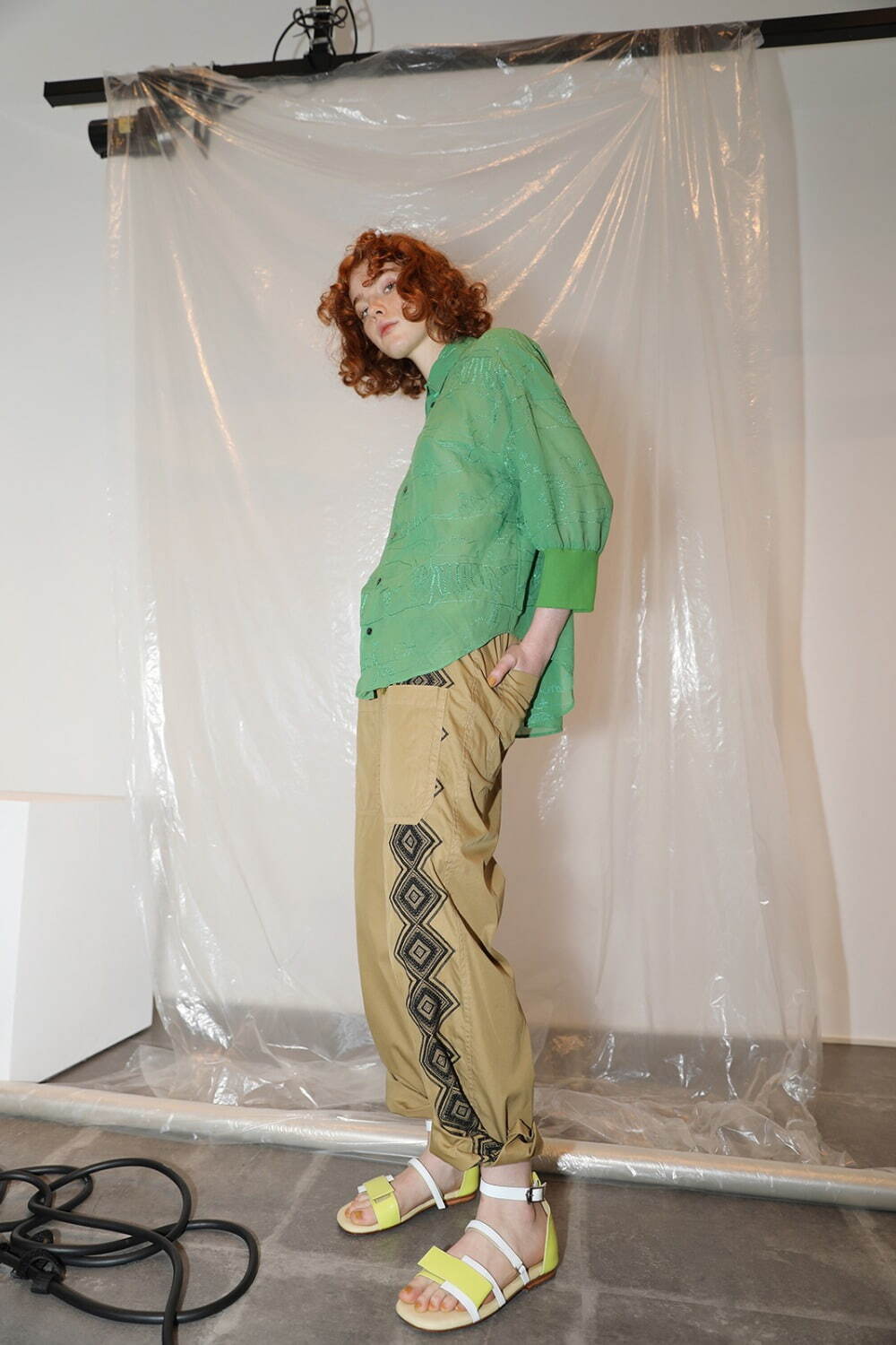 カミシマチナミ イエロー(KAMISHIMA CHINAMI YELLOW) 2022年春夏ウィメンズコレクション  - 写真26