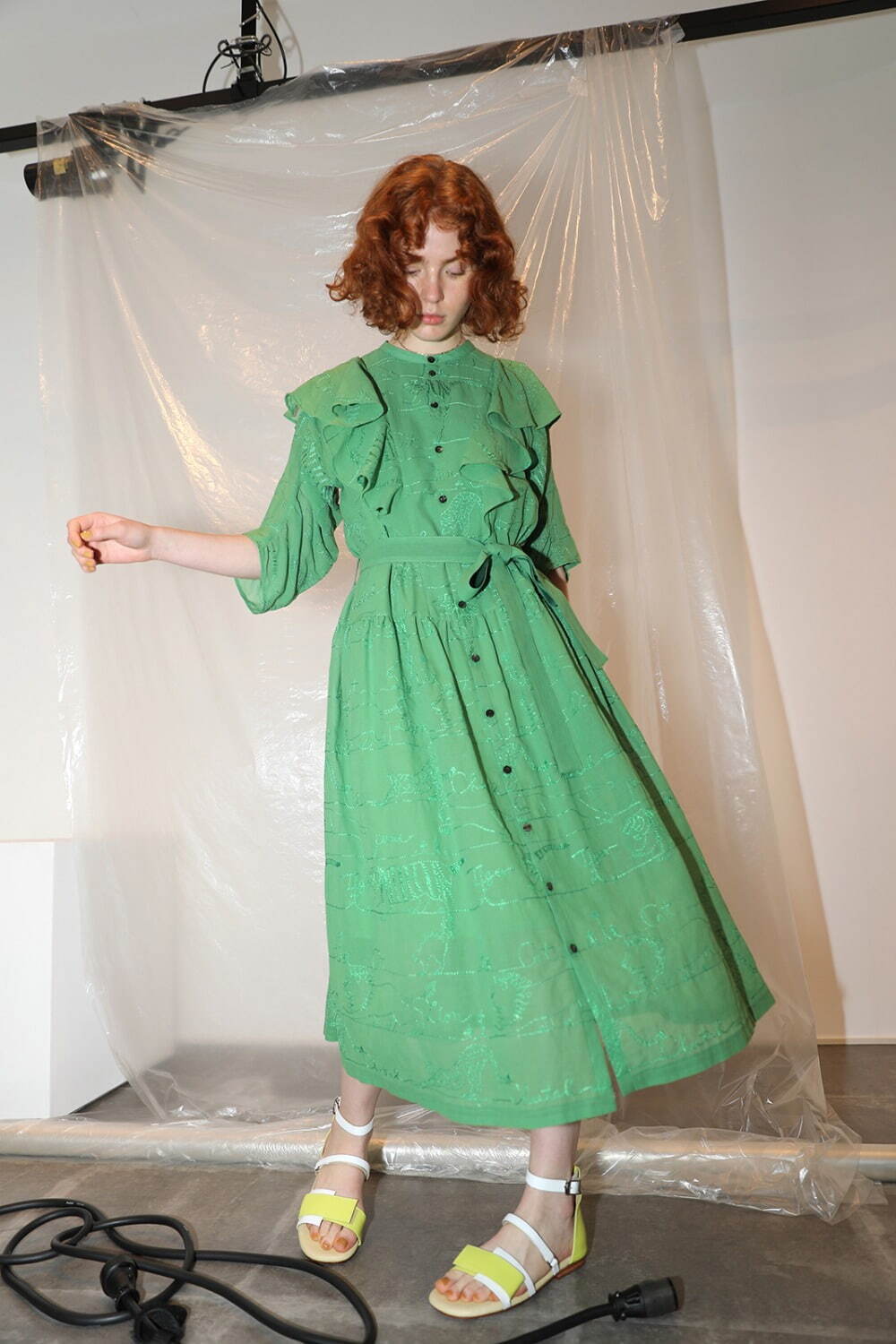 カミシマチナミ イエロー(KAMISHIMA CHINAMI YELLOW) 2022年春夏ウィメンズコレクション  - 写真27