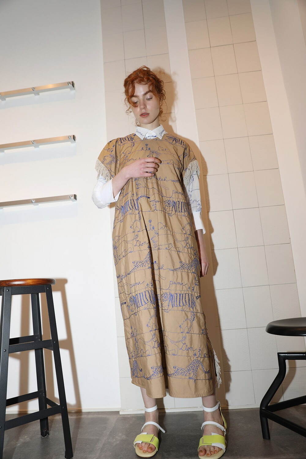 カミシマチナミ イエロー(KAMISHIMA CHINAMI YELLOW) 2022年春夏ウィメンズコレクション  - 写真32