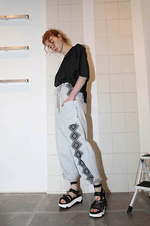 カミシマチナミ イエロー(KAMISHIMA CHINAMI YELLOW) 2022年春夏ウィメンズコレクション  - 写真6