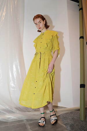 カミシマチナミ イエロー(KAMISHIMA CHINAMI YELLOW) 2022年春夏ウィメンズコレクション  - 写真10