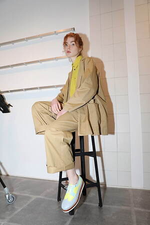 カミシマチナミ イエロー(KAMISHIMA CHINAMI YELLOW) 2022年春夏ウィメンズコレクション  - 写真12